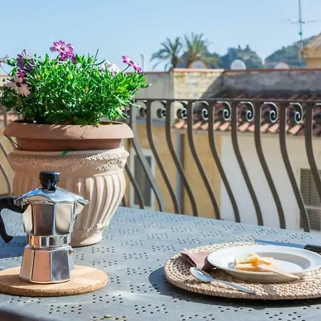 Casa La Ferula Apt3 Vicino Al Mare E Taormina Con Terrazza Panoramica