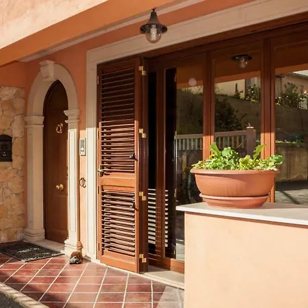 Casa La Ferula Apt3 Vicino Al Mare E Taormina Con Terrazza Panoramica Tatil Evi