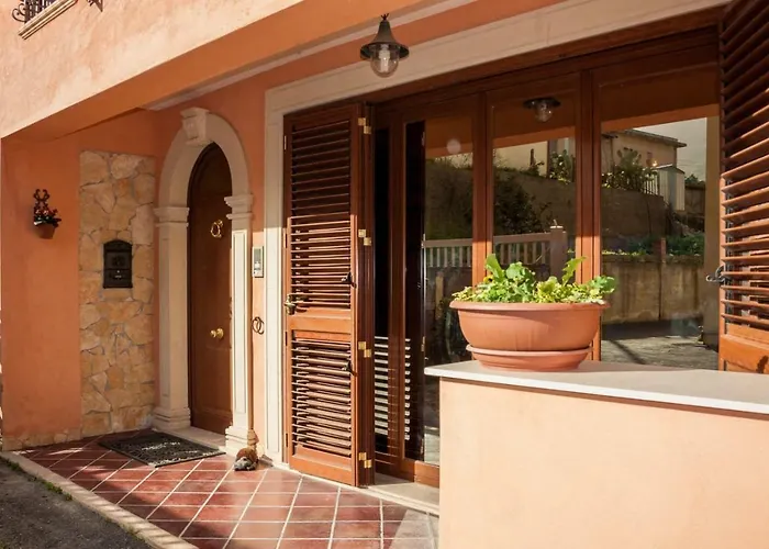 Casa La Ferula Apt3 Vicino Al Mare E Taormina Con Terrazza Panoramica Semesterbostad